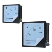交流电流表 300 42L6指针式 100 5电压表300v 500v机械表头