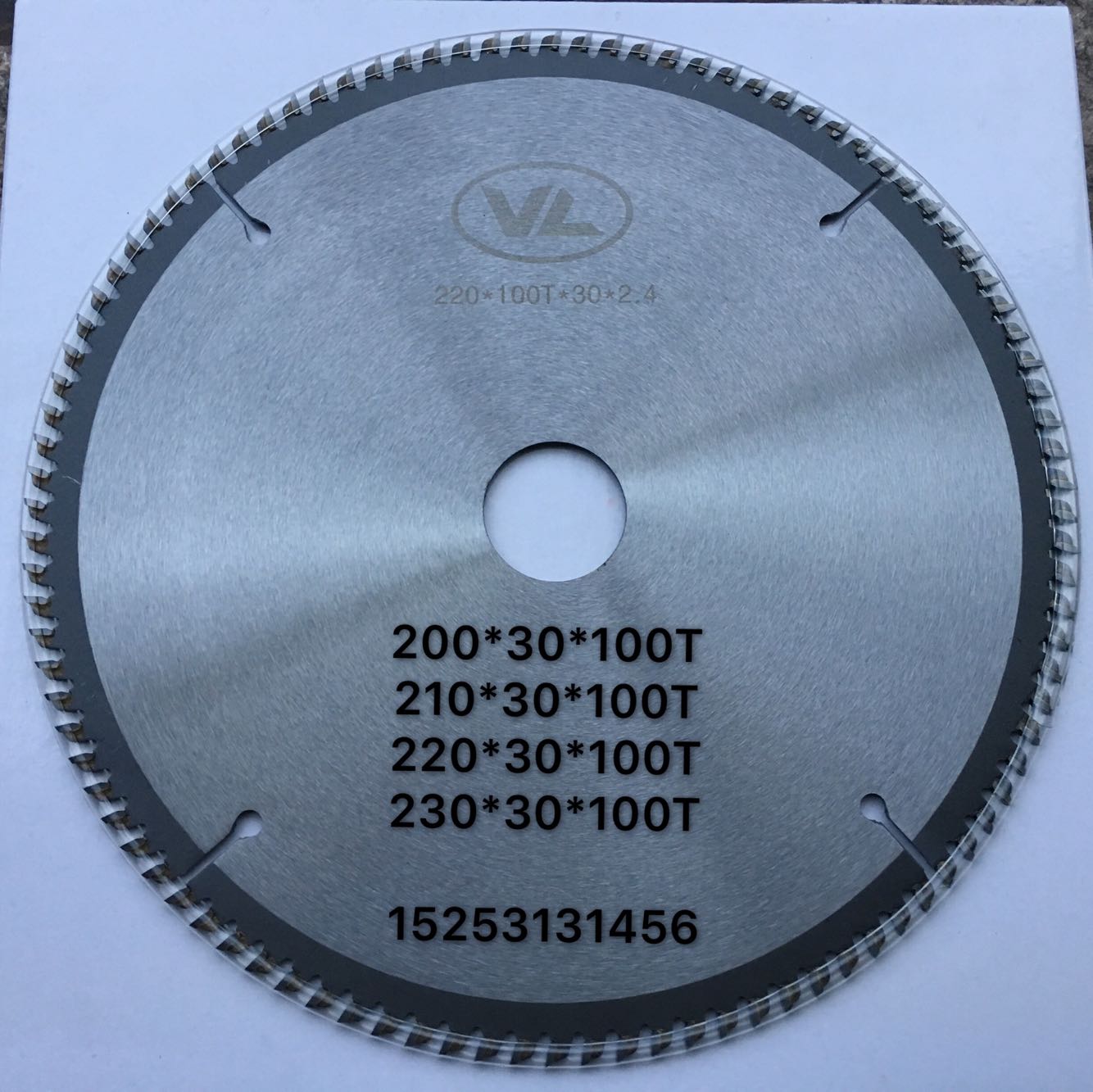 VL压条锯切割片210/230*30*100T压线锯圆锯片小锯片 门窗加工配件