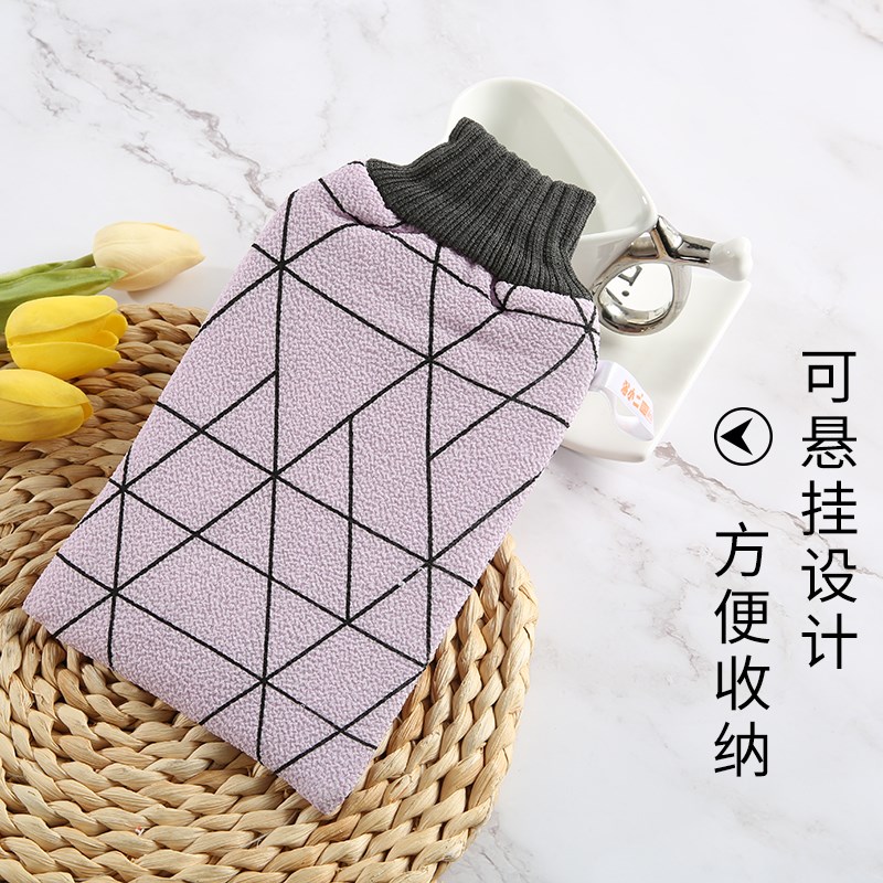 叁沐搓澡巾无痛搓澡男女不疼搓泥不伤皮肤家用沐浴神器厚款洗澡巾