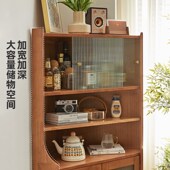 餐边三角柜墙角柜全实木拐角置物架客厅角落柜书柜转角酒柜靠墙