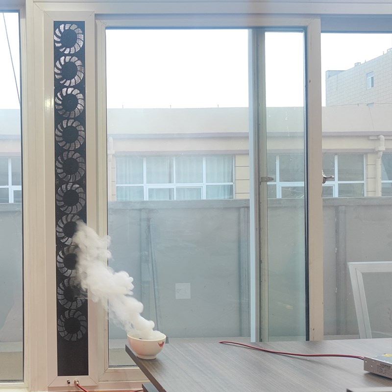 免打孔窗户排气排风换气扇强力静音免安装家用抽新风机推拉窗新款
