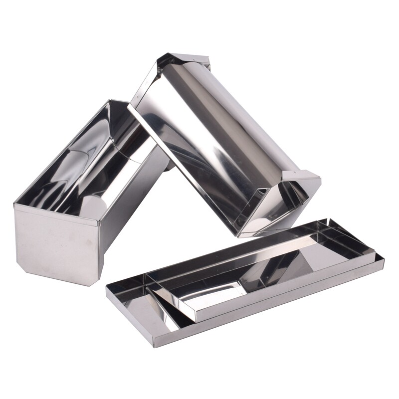 带盖不锈钢 大半圆模小半圆慕斯模 蛋圈模 面包模面包盒 烘焙模具