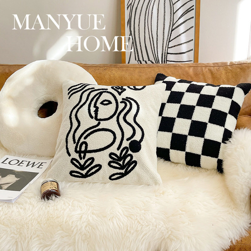 法式轻奢腰枕复古满绣抱枕抱枕套客厅奶油系沙发靠枕酒店样板间靠,居家布艺,抱枕被,淘宝优惠券,粉丝福利购,淘宝优惠卷