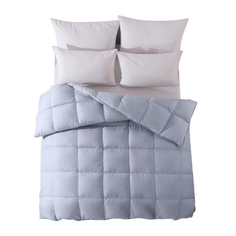 自充绒羽绒被壳被套可水洗防钻绒跑毛半成品羽绒被专用内胆壳静音