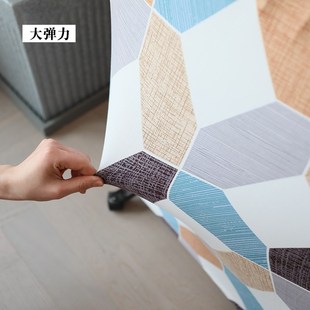 油酊暖气片防尘罩高弹力牛奶丝不伤机器布料防晒遮灰遮丑松紧布套