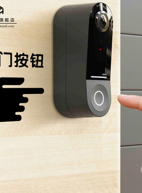 按键开门自动门按钮提示贴纸门禁开门请刷卡指示贴提醒标识墙贴