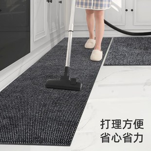 厨房地垫防滑防油进门地毯门口垫子吸水入门脚垫家用整铺耐脏防污