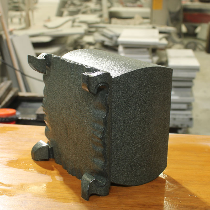 青石花盆桌面石头盆栽装饰摆件天然石材盆景家用绿植石器一体整石