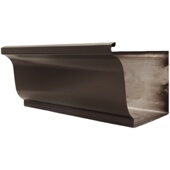 别墅铝合金屋檐接水槽排水檐沟方形雨水管房檐加厚天沟定制下水管