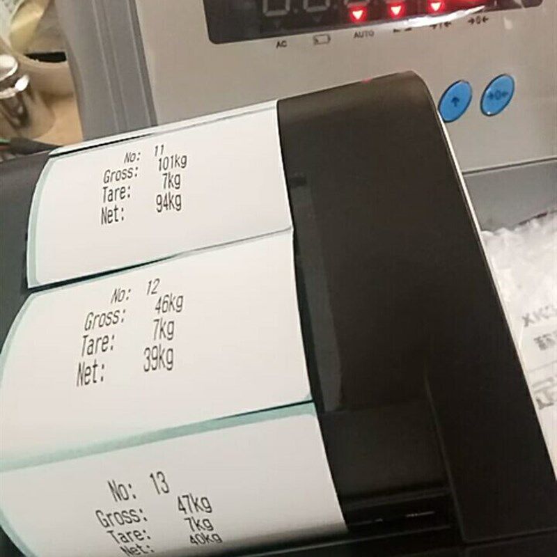 彩信地磅电子秤拉力仪表称重显示器XK315A1-23不干胶标签打印机