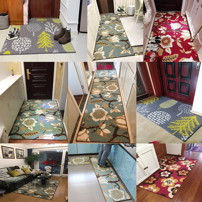 北欧风格门垫进门地垫入户脚踏垫防滑垫脚垫家用垫子可定制机手洗