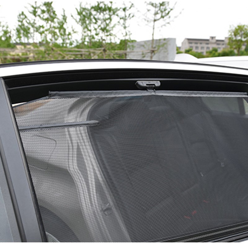 汽车防晒隔热窗帘遮阳帘侧窗自动升降伸缩拉伸遮阳挡专车专用