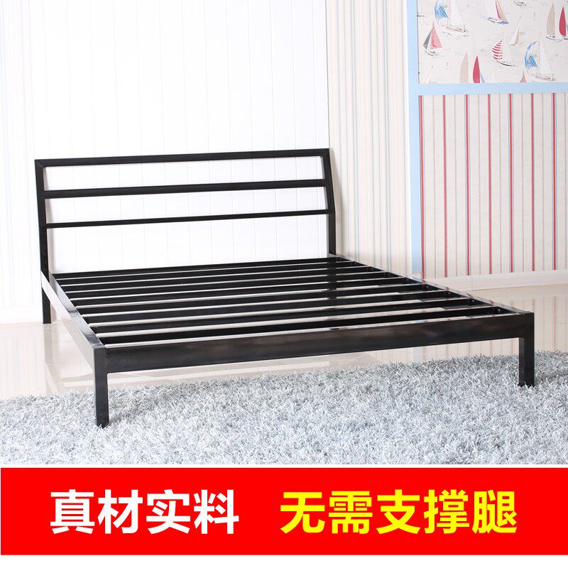 欧式铁艺床简易铁床双人床1.5米1.8米公主床儿童床单人床钢架床