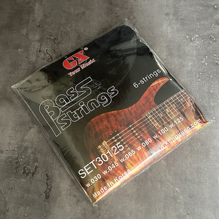 GX贝斯练习弦 五弦5弦40-125套弦 六弦6弦30-125贝司Bass Strings
