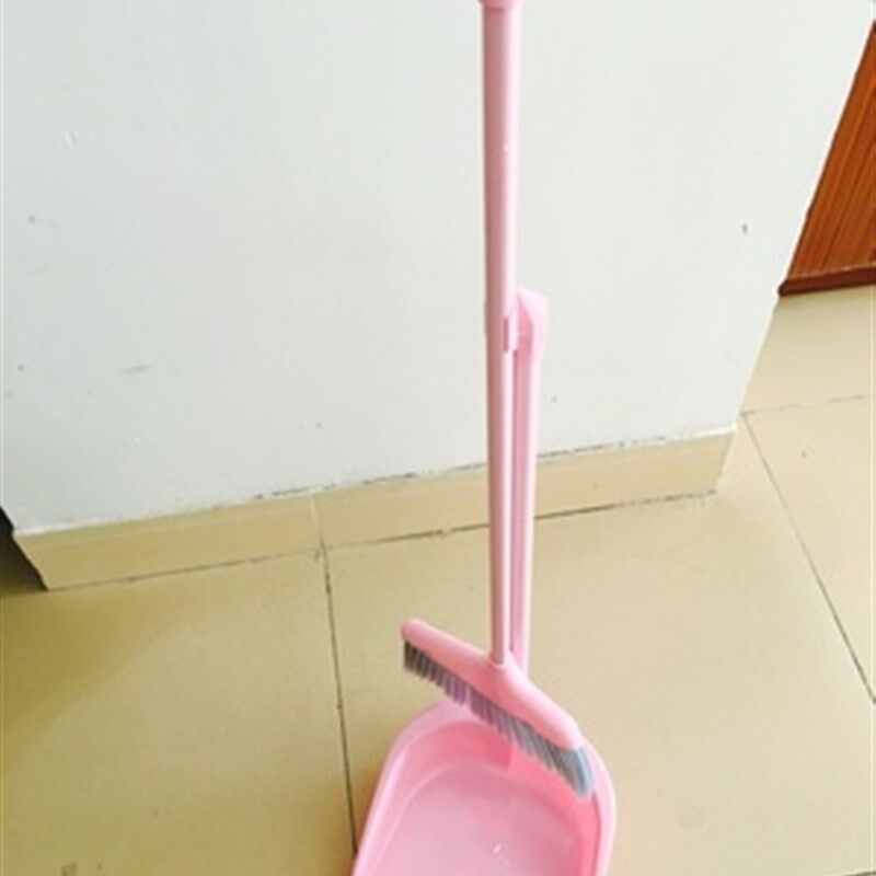 工厂劳保软毛塑料组合簸箕笤帚垃圾铲套装普通宿舍扫把包邮开票