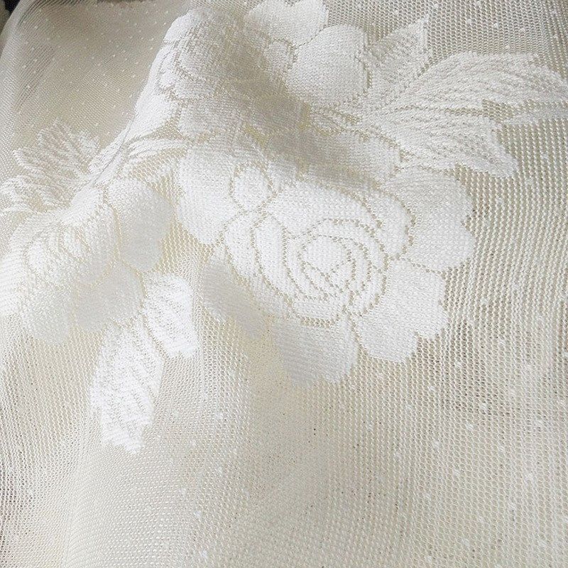 防蚊豪华韩式公主布帘圆顶支架蚊帐 床幔加密吊顶落地1.5床1.8m