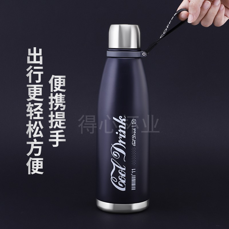 316不锈钢保温杯全钢男士大容量水壶茶水分离泡茶杯学生杯子女1升