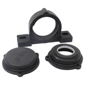 外球面轴承座带防尘铸铁盖CMP210CMP211CMP212CMP214CMP215CP