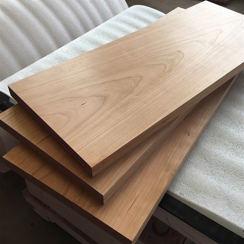 定制北美樱桃木实木板板材DIY木料手工雕刻托盘砧板菜板原木材料