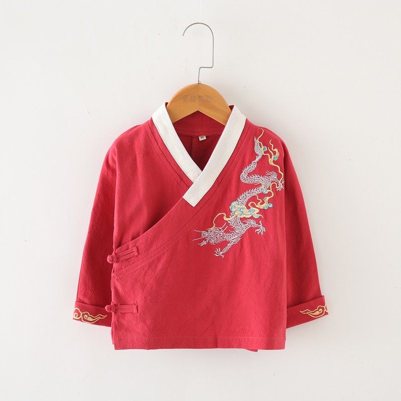 儿童汉服男童唐装春秋季中国风宝宝古装抓周岁唐装礼服幼儿园服,童装/婴儿装/亲子装,唐装,淘宝优惠券,粉丝福利购,淘宝优惠卷