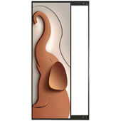 艺术隐形全身镜推拉隐藏式 镜子卧室试衣镜壁挂家用衣帽间穿衣镜