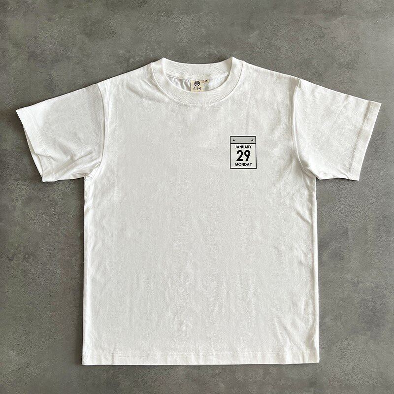 定制一天印在衣服上在宇间工作室T恤