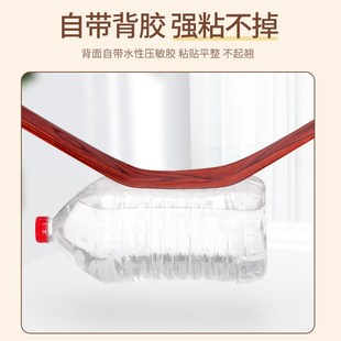 门框包边贴门套破损修补旧门遮丑装 饰边框条自粘木纹仿木翻新贴纸