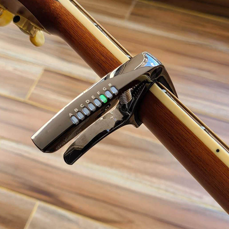 铂瑞科吉他变调夹调音器变音夹移调夹创意个性可充电吉他专用校音