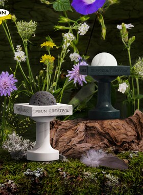 FGUN大理石陨落星球无火香薰扩香石摆件小众高级香薰礼盒室内家用