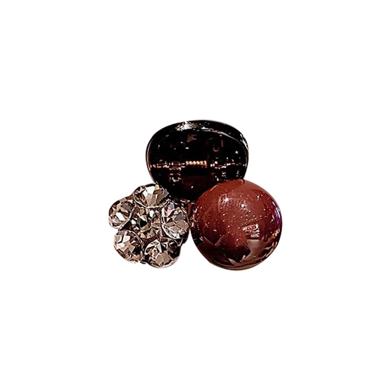 朵儿朵~感红色小抓夹前额刘海碎发发夹2025新款侧边边夹女