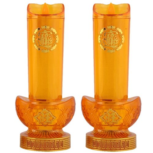 4号直播专用 LED电蜡烛灯 长明灯家用烛台 摇摆烛