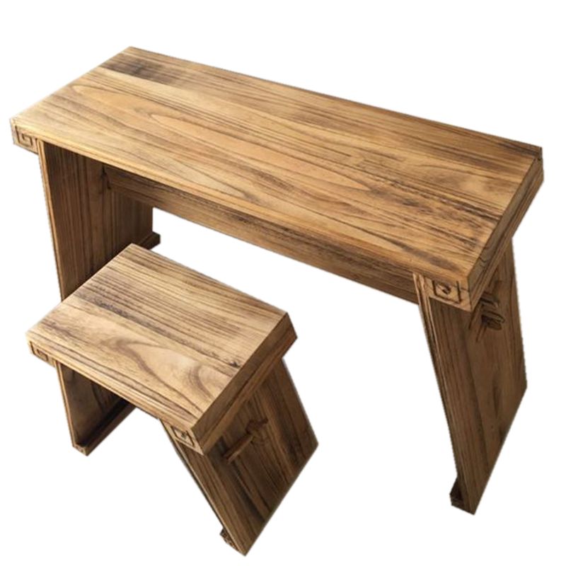 泡桐木拆卸古琴桌凳组装浅色仿古便携式琴桌凳复古实木书桌国学桌