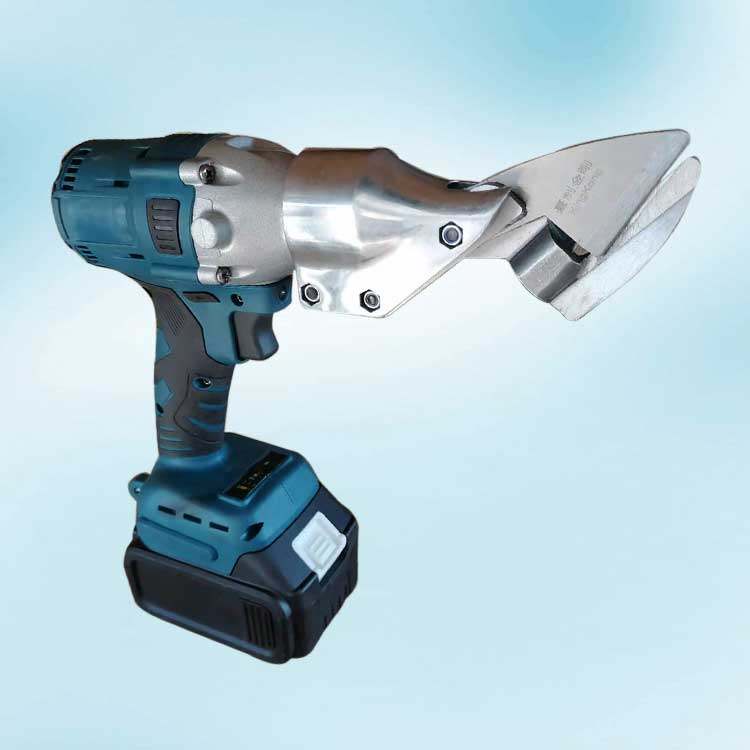 权威电动剪刀充电式铁皮剪工业彩钢瓦金属铁板铝合金手持锂电剪子