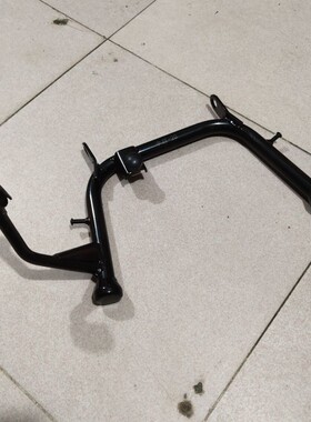 深远009中撑撑脚加厚大脚架双支撑车梯撑车架电摩脚撑边撑支撑架