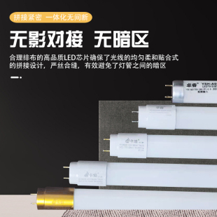 T8LED灯管长条家用节能光管支架全套日光灯管超亮白光0.6米1.2米