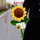成品手工编织大向日葵花束师恩难忘感谢老师栽培送老师教师节礼物