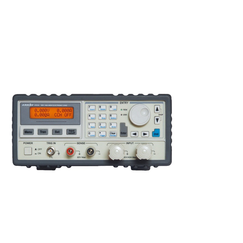 亚锐ARRAY 3724A可编程直流电子负载500V/20A/250W电子负载测试仪