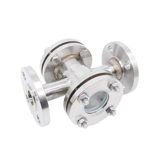 不锈钢法兰直通视镜 150 管道视镜DN15 316L