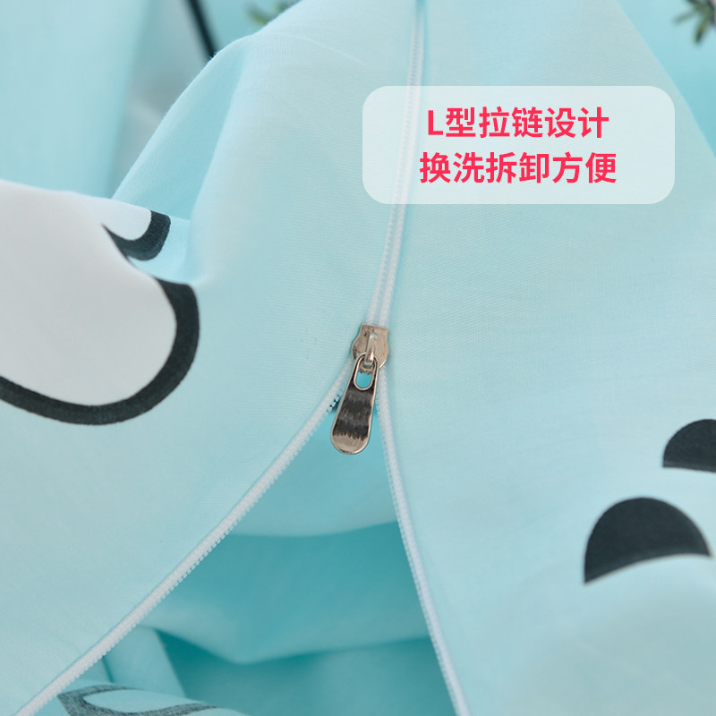 定制婴儿童六面全包乳p胶床垫保护套拉链式纯棉床笠榻榻米全棉床