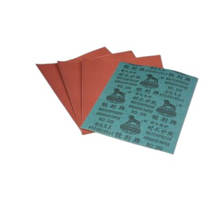 厂家直销锐利牌红砂砂纸棕刚玉金属抛光木工家具打磨汽车耐水砂纸