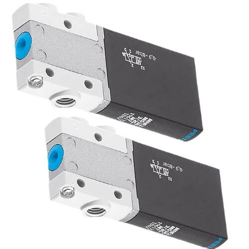 FESTO原装MHE2-M1H/MS1H-5/3/2G/O/-M7/QS-4-K电磁阀