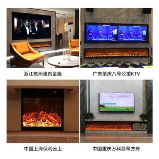 仿真電子壁爐上出風(fēng)邊柜壁爐電視墻裝 廠家歐式 飾壁爐家用別墅壁爐