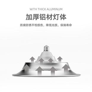 高亮大發(fā)光面加厚鋁材防水防腐防銹E27一體成型三防工礦燈天棚燈