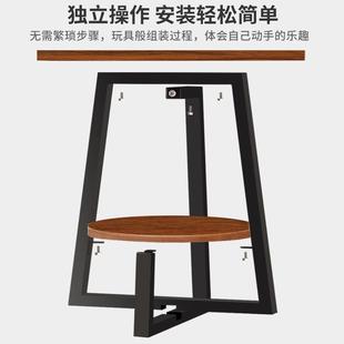 小圆桌沙发边几轻奢茶几迷你小茶桌客厅家用角几简易出租屋小桌子