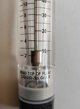 G10-25管螺纹玻璃转子流量计0.4-4M3/h管道配套陶瓷膜实验设备