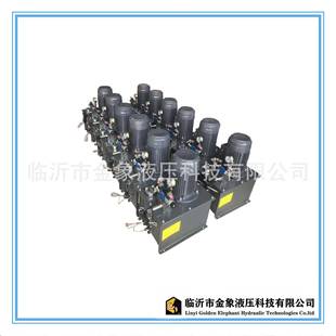 液压泵站7.5W立十通径二联电溢齿轮泵FC系风冷旁通240L液压系统