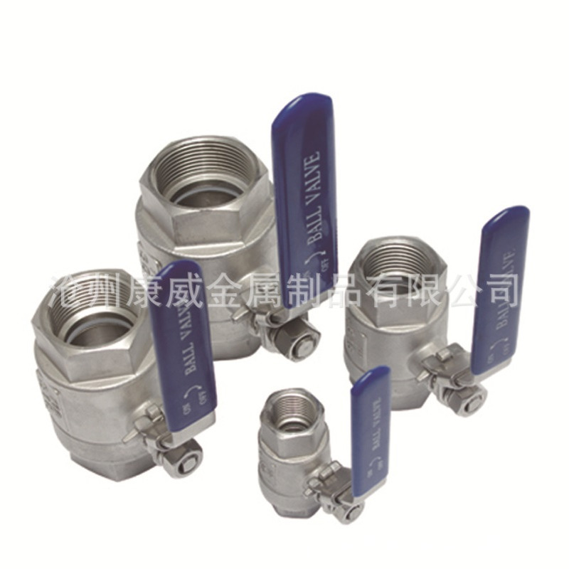 沧州厂家供应 螺纹316不锈钢2片式球阀 ISO228-1