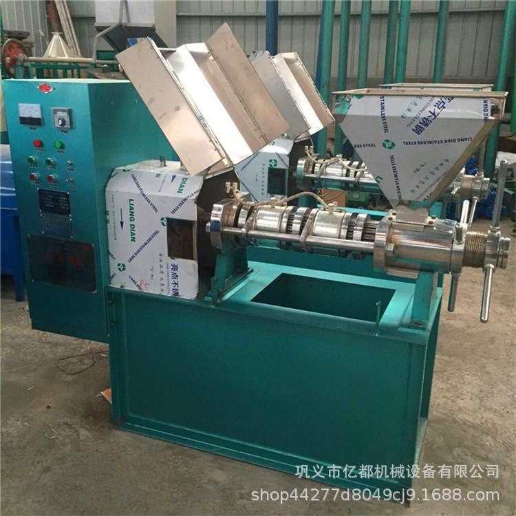 自动化玉米榨油机农用花生芝麻压榨机商用螺旋大豆冷榨机