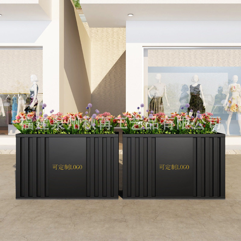 铁艺户外组合花箱花坛售楼部商业街广场外摆围栏隔断树箱花架,鲜花速递/花卉仿真/绿植园艺,其它园艺用品,淘宝优惠券,粉丝福利购,淘宝优惠卷