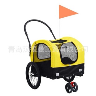 厂家现货直供Dog Trailer and Stroller 宠物拖车二合一